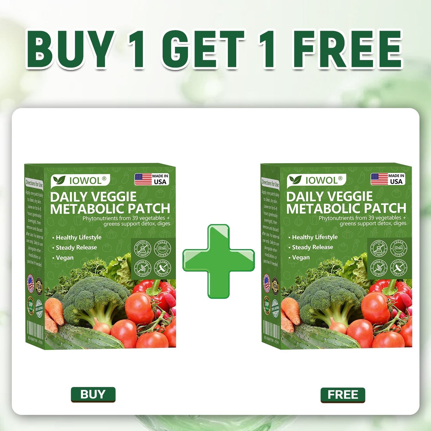 🥦𝐎𝐟𝐟𝐢𝐜𝐢𝐚𝐥 𝐒𝐭𝐨𝐫𝐞 | 𝐈𝐎𝐖𝐎𝐋® 𝐃𝐚𝐢𝐥𝐲 𝐕𝐞𝐠𝐞𝐭𝐚𝐛𝐥𝐞 𝐌𝐞𝐭𝐚𝐛𝐨𝐥𝐢𝐜 𝐏𝐚𝐭𝐜𝐡 𝐮𝐬𝐞𝐬 𝐨𝐫𝐠𝐚𝐧𝐢𝐜 𝐯𝐞𝐠𝐞𝐭𝐚𝐛𝐥𝐞 𝐞𝐱𝐭𝐫𝐚𝐜𝐭𝐬 𝐚𝐧𝐝 𝐩𝐡𝐲𝐭𝐨𝐧𝐮𝐭𝐫𝐢𝐞𝐧𝐭𝐬 𝐟𝐫𝐨𝐦 𝟑𝟗 𝐯𝐞𝐠𝐞𝐭𝐚𝐛𝐥𝐞𝐬 + 𝐠𝐫𝐞𝐞𝐧𝐬 𝐭𝐨 𝐬𝐮𝐩𝐩𝐨𝐫𝐭 𝐝𝐞𝐭𝐨𝐱, 𝐝𝐢𝐠𝐞𝐬𝐭𝐢𝐨𝐧 & 𝐦𝐞𝐭𝐚𝐛𝐨𝐥𝐢𝐜 𝐫𝐞𝐬𝐞𝐭, 𝐚𝐧𝐝 𝐛𝐨𝐨𝐬𝐭 𝐞𝐧𝐞𝐫𝐠𝐲 𝐟𝐨𝐫 𝐚𝐥𝐥-𝐝𝐚𝐲 𝐰𝐞𝐥𝐥𝐧𝐞𝐬𝐬.